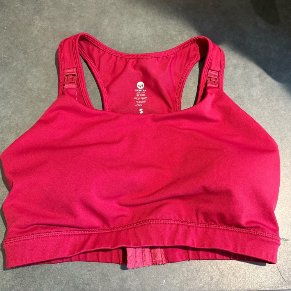 Go With The Flow Senita Nursing Sports Bra Small